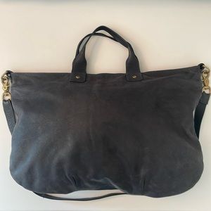 Clare V. Navy Messenger Bag